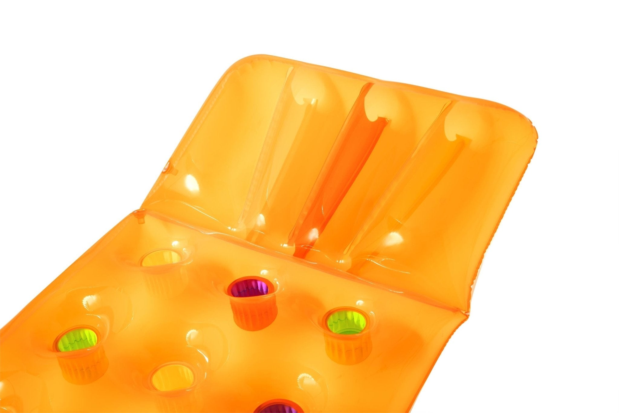 Fashion Luchtmatras 188cm x 71cm - Oranje - Azzura Pool