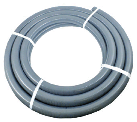 Flexibele PVC Zwembadslang 50 mm – Poolflex – Chloorbestendig (rol: 25 meter) - Azzura Pool