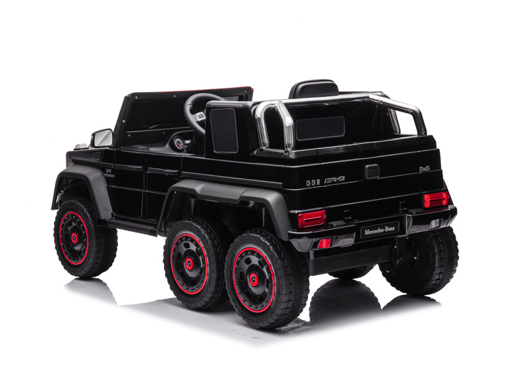 Mercedes-Benz G63 6X6, 12V Met Rubberen Banden En Meer!