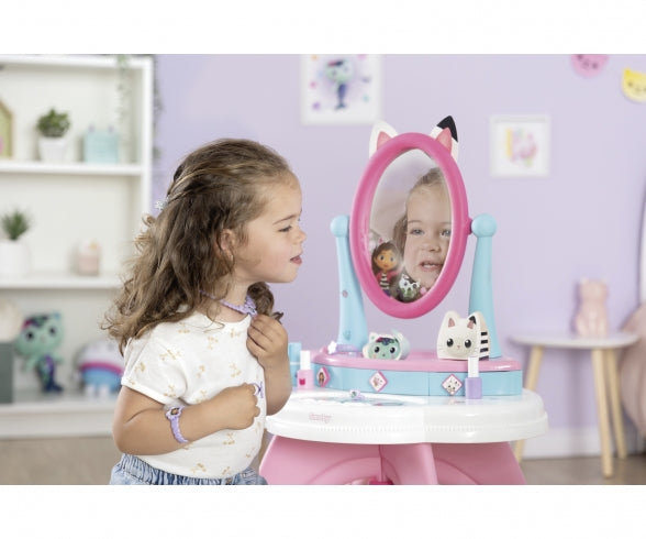 Gabby's Poppenhuis 2in1 Kaptafel met Kruk