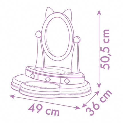 Coiffeuse de table pour maison de poupée de Gabby