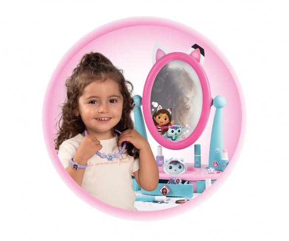 Gabby’s Dollhouse Tabletop Dressing Table - Azzura Pool