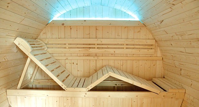 Gaïa Luna Sauna - 6 persoons - Azzura Pool