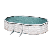 Gré Finlandia stalen zwembad - 500 x 300 x 120 cm - Azzura Pool