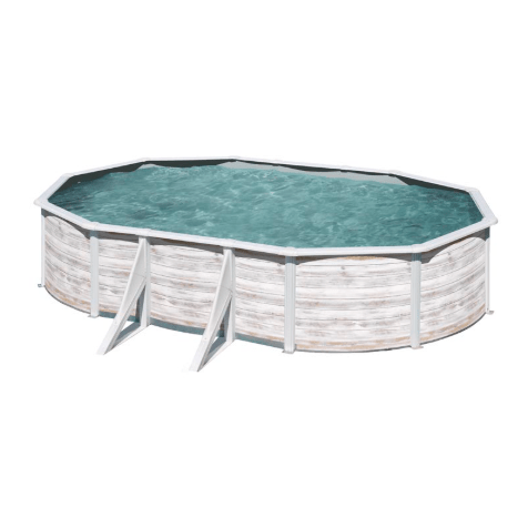 Gré Finlandia stalen zwembad - 500 x 300 x 120 cm - Azzura Pool