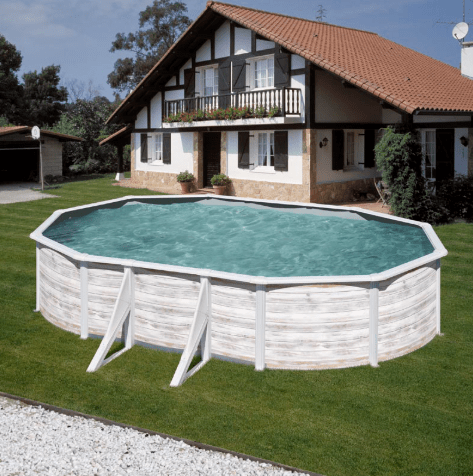 Gré Finlandia stalen zwembad - 500 x 300 x 120 cm - Azzura Pool