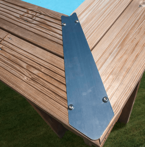 Gre Houten zwembad Sunbay Mango rechthoekig 618 cm x 320 cm x 130 cm - Azzura Pool