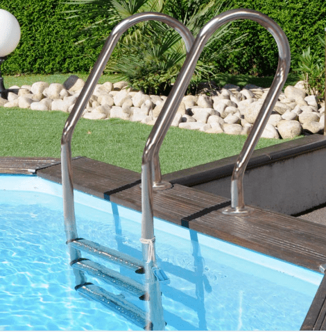 Gre Houten zwembad Sunbay Mango rechthoekig 618 cm x 320 cm x 130 cm - Azzura Pool