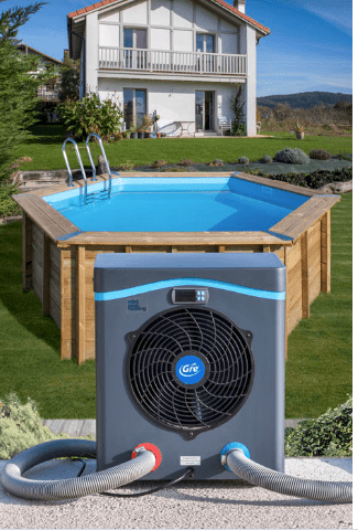 Gre Mini Warmtepomp HPM40, 5,5 kW - Azzura Pool