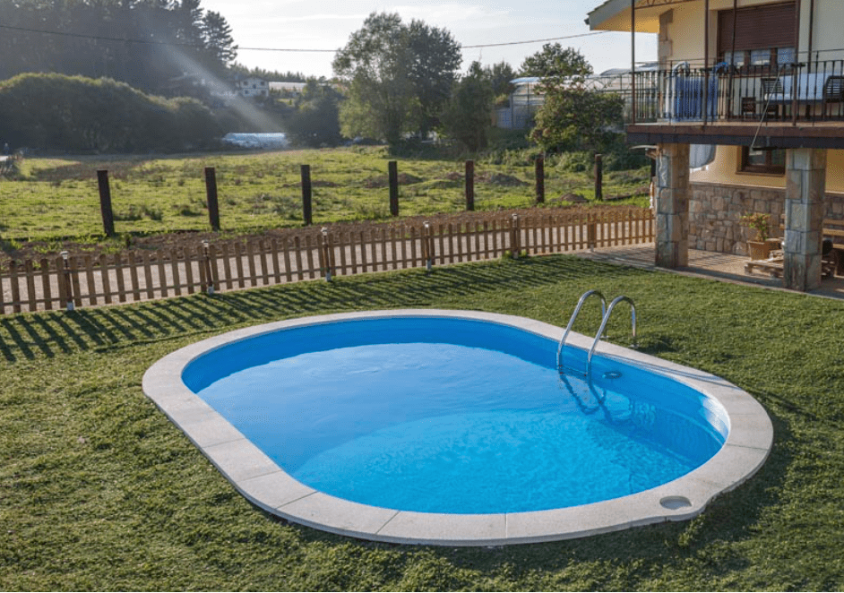 Gre Sumatra Ovaal 700 x 320 x ↕120 cm - Azzura Pool