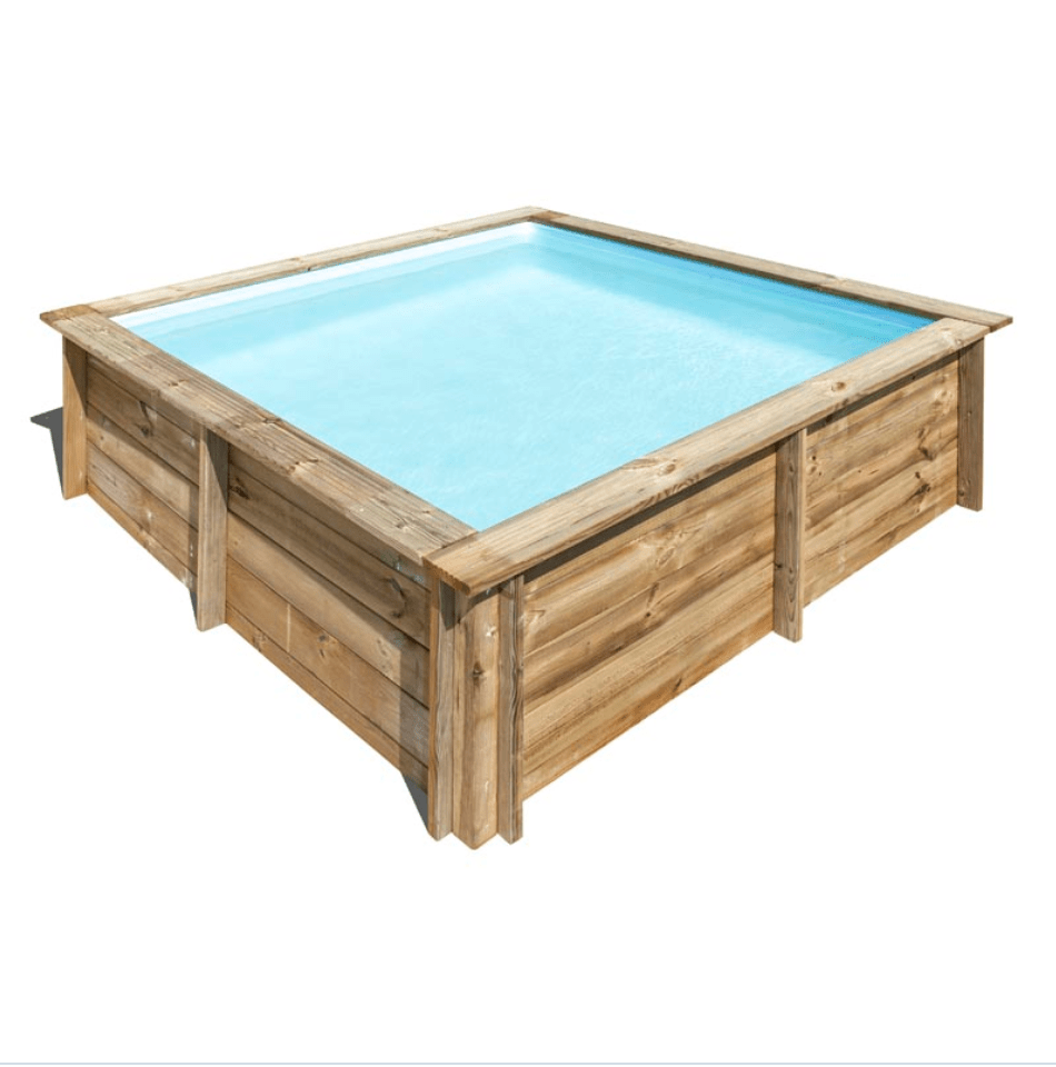 Gre Vierkant City zwembad 225 cm x 225 cm x 68 cm - Azzura Pool