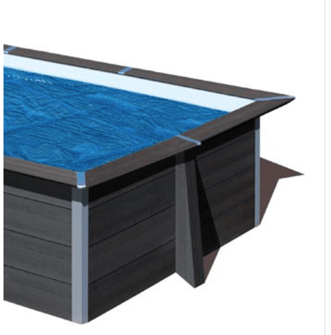 Gre - Zomerafdekking Vierkant 275 cm x 275 cm - Azzura Pool