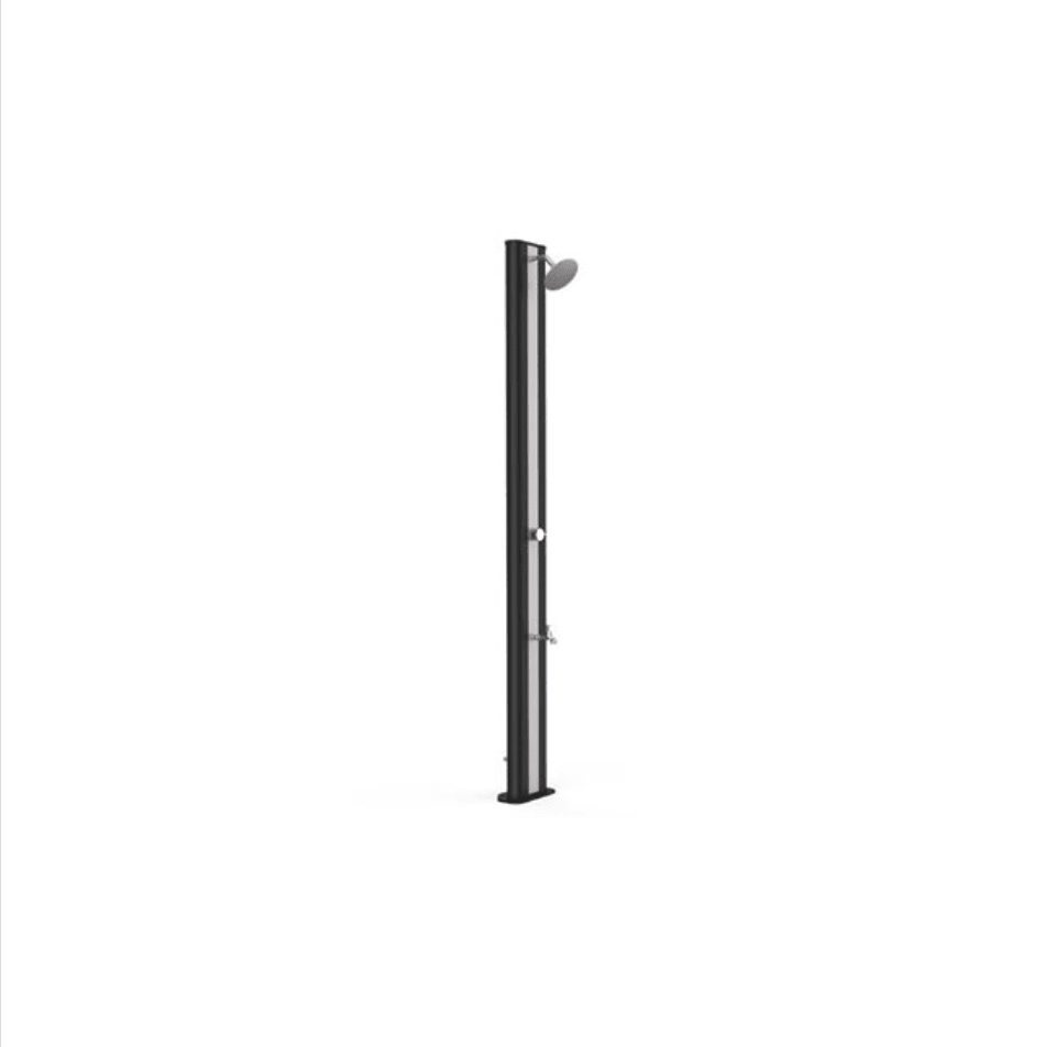 Gre Zonnedouche Aluminium zwart - 18 L - Azzura Pool