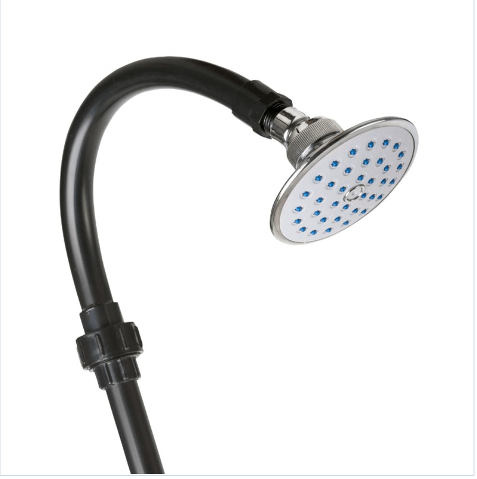 Gre Zonnedouche PVC zwart - 9 L - Azzura Pool