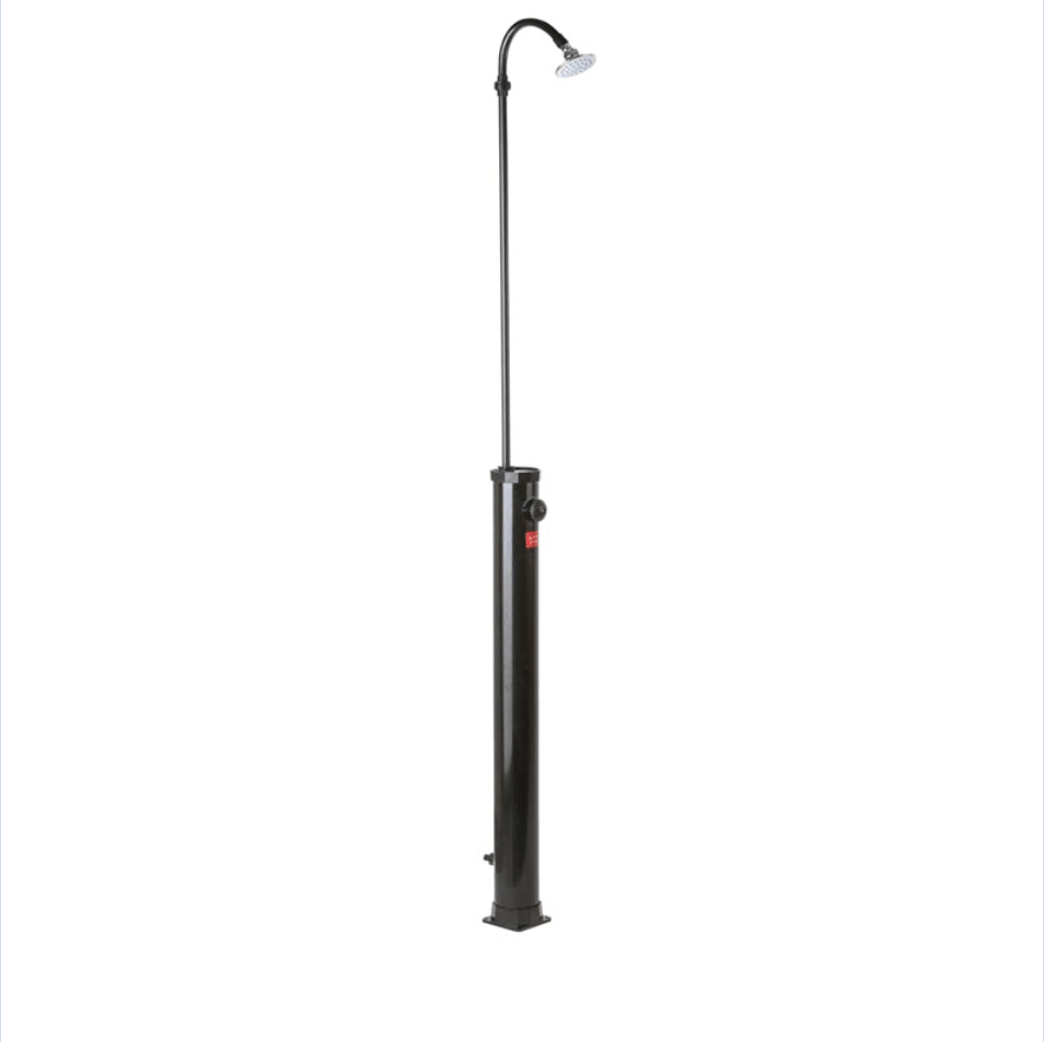 Gre Zonnedouche PVC zwart - 9 L - Azzura Pool