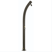 Gre Zonnedouche PVC zwart gebogen - 25 L - Azzura Pool