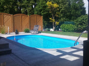 Happy Pool metalen zwembad Grijs ovaal 1030 cm x 500 cm x 135 cm - Azzura Pool
