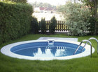 Happy Pool Metallschwimmbecken Adria Blue rund Ø300 cm x 120 cm