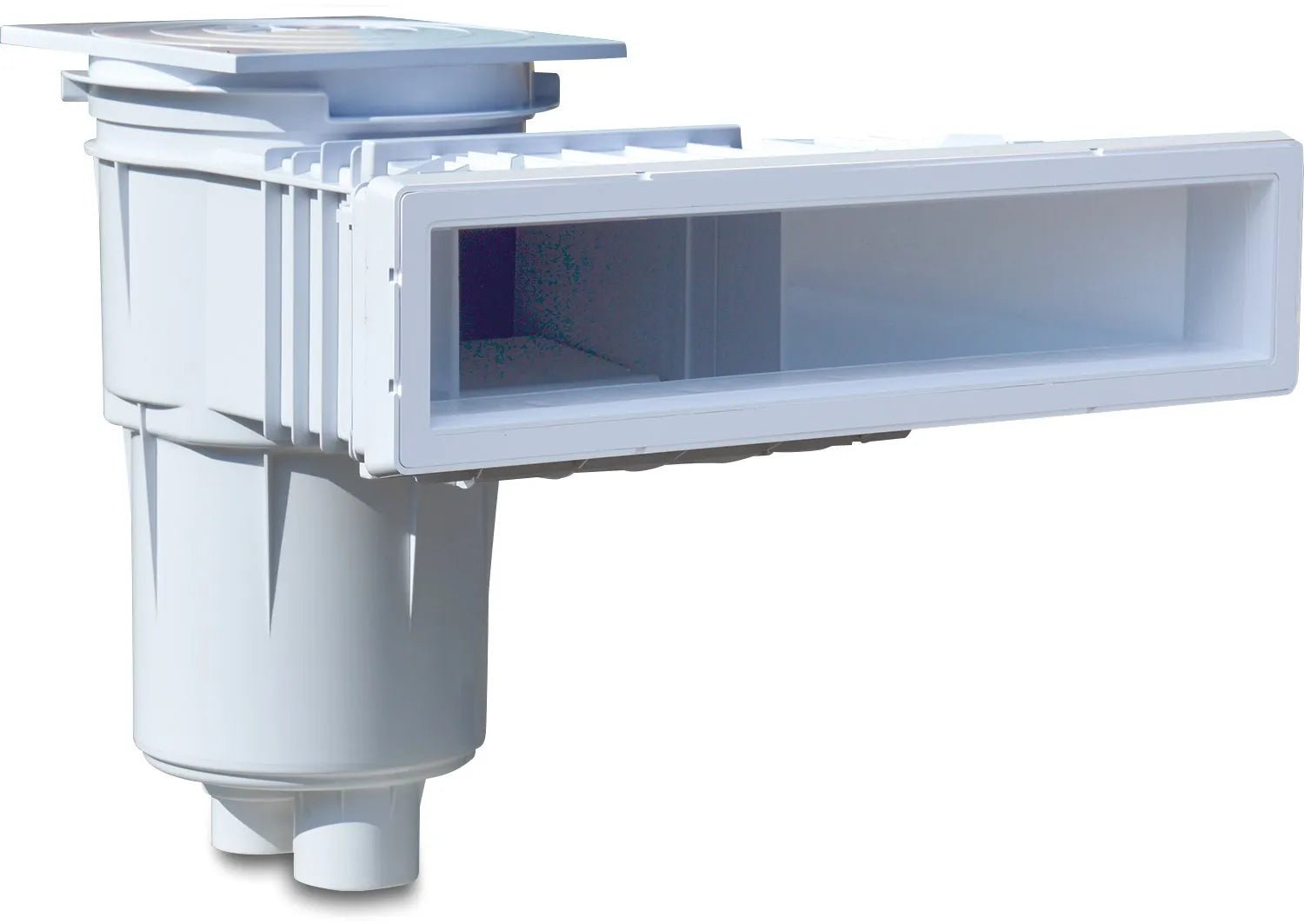 Hayward hoogwaterlijn skimmer (liner en beton) - Wit - Azzura Pool