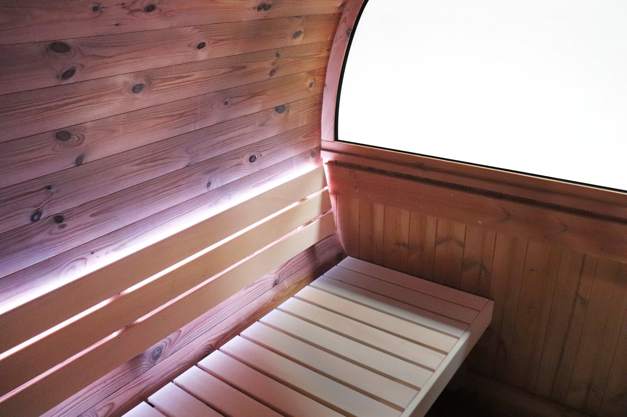 Holl's Onyxia Barrel Thermohout Sauna – Luxe buitensauna voor 6 personen - Azzura Pool