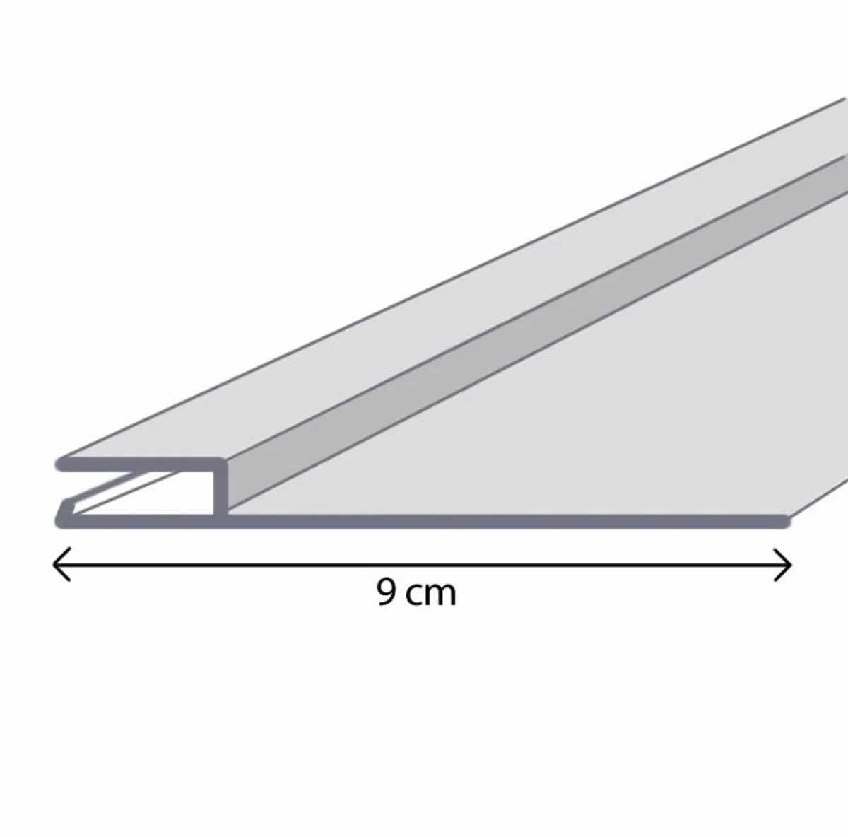 Hungprofiel 9 x 200cm - Azzura Pool