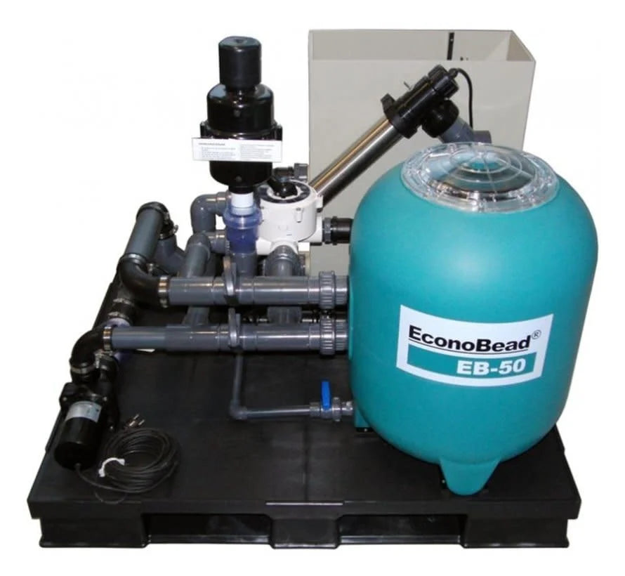 AquaForte Beadfilter EB-50 Komplettes Filtersystem