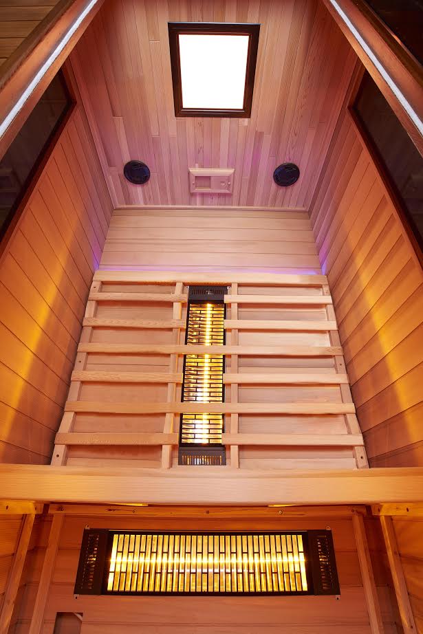 Infraroodcabine infrarood sauna i100 - 1 persoons - Azzura Pool