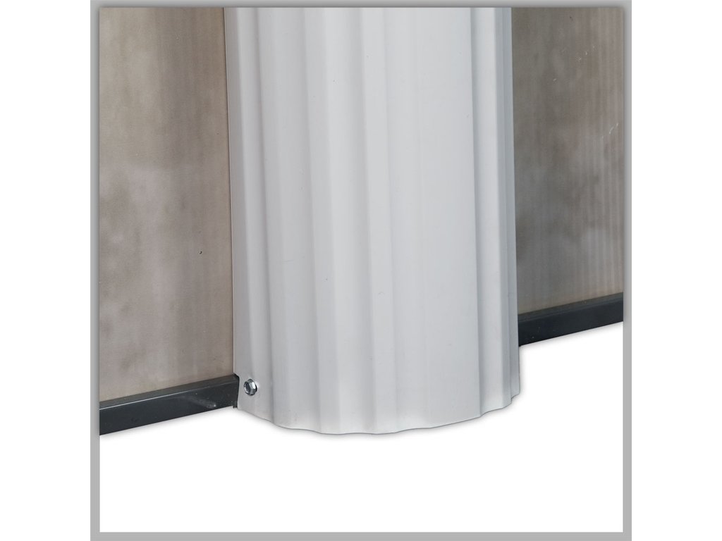 Interline Century metalen zwembad ovaal 610 cm x 360 cm x 132 cm compleet pakket - Azzura Pool