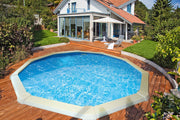 Interline Century metalen zwembad rond Ø 360 cm x 132 cm compleet pakket - Azzura Pool