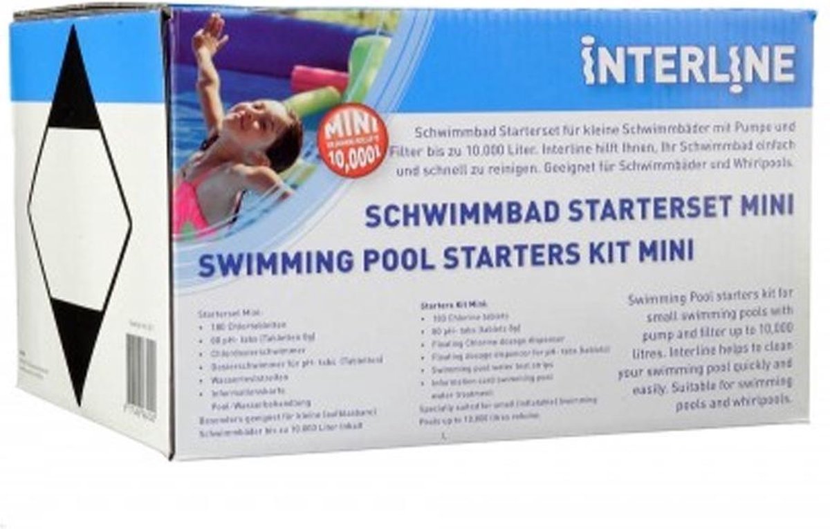 Interline Chemicaliën starterspakket Mini - Azzura Pool