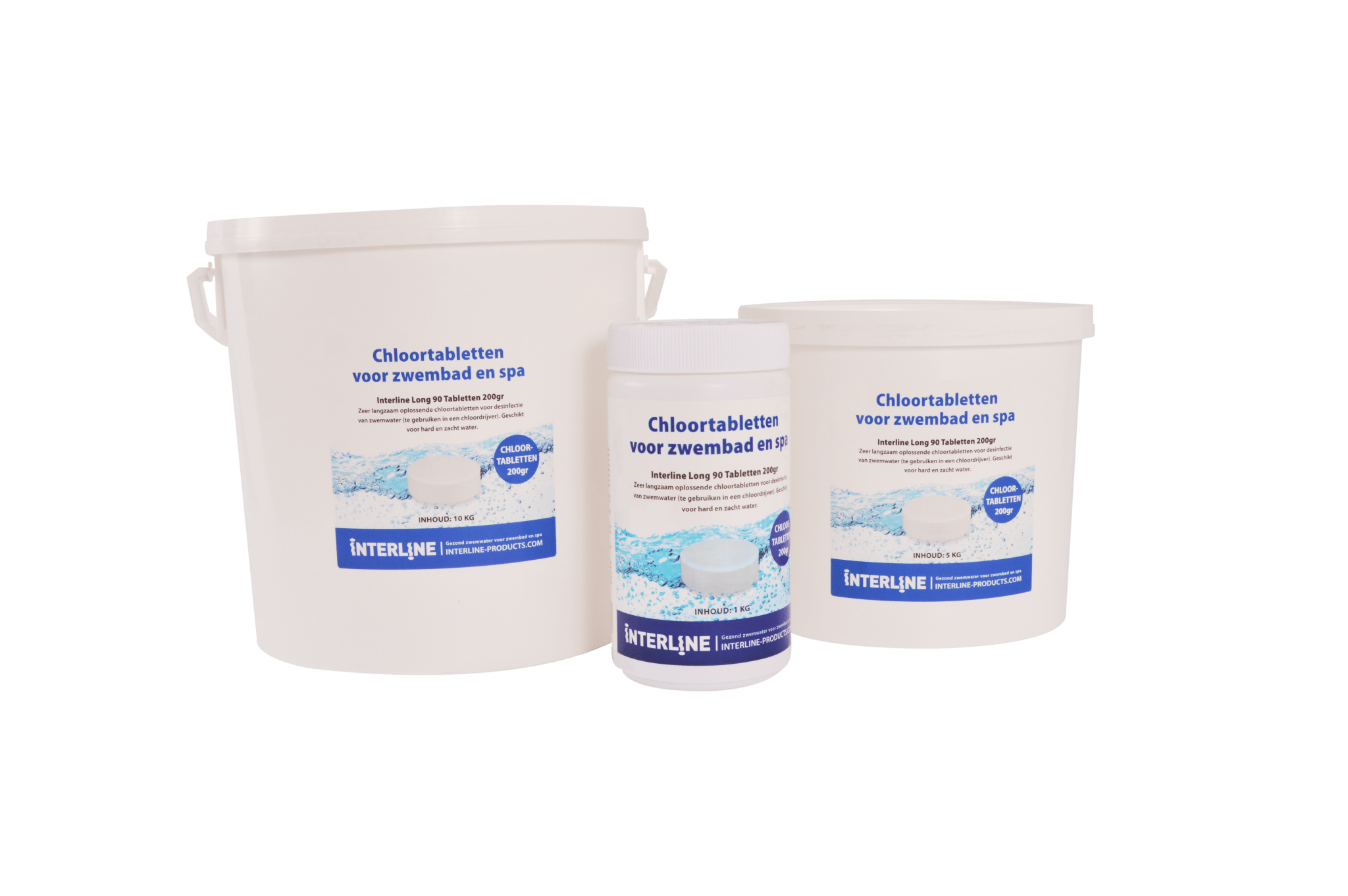 Interline Chloortabletten 10 kg (200 gram) - Azzura Pool