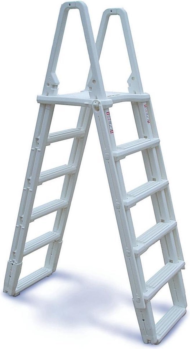 Interline kunststof A-Frame ladder 132 cm - Azzura Pool
