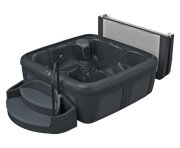 Interline Luxe Spa Pakket - Trap, Plantenbak & Cover Lift - Azzura Pool