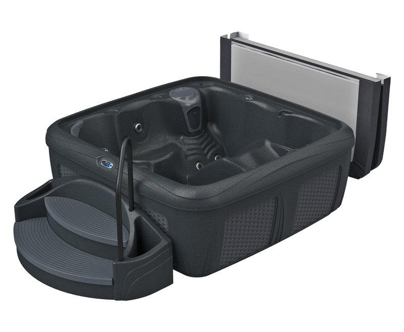 Interline Luxe Spa Pakket - Trap, Plantenbak & Cover Lift - Azzura Pool