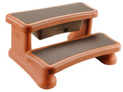 Interline Spa Opstap Walnut/Teak 90 cm - Azzura Pool