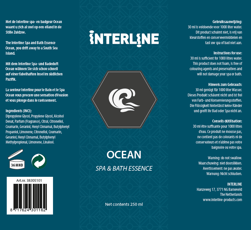 Interline Spageur - Ocean - 250 ml - Azzura Pool
