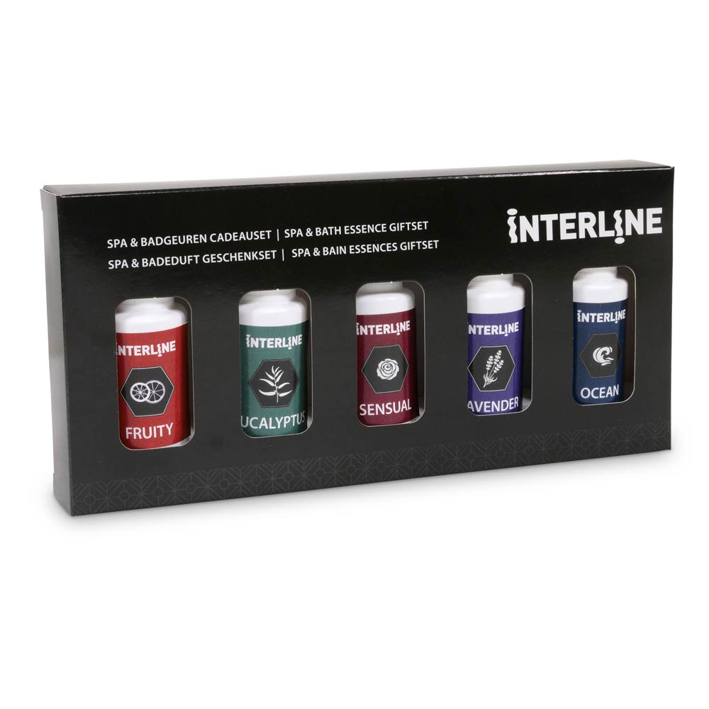 Interline Spageuren set - 5 x 30 ml - Azzura Pool