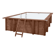 Interline Sumatra rechthoek 600 x 300 x 138 cm - Azzura Pool