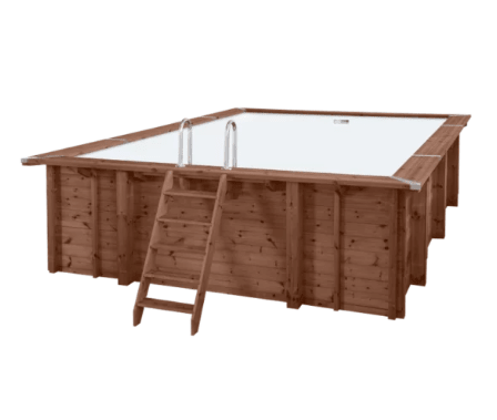 Interline Sumatra rechthoek 600 x 300 x 138 cm - Azzura Pool