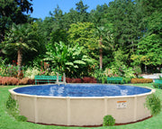 Interline Sunlake metalen zwembad rond Ø 360 cm x 132 cm compleet pakket - Azzura Pool