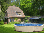 Interline Sunlake metalen zwembad rond Ø 460 cm x 132 cm compleet pakket - Azzura Pool