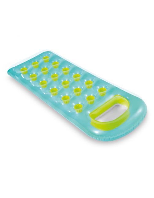 Intex 18 pocket Lounge Matras Suntanner - Blauw - Azzura Pool