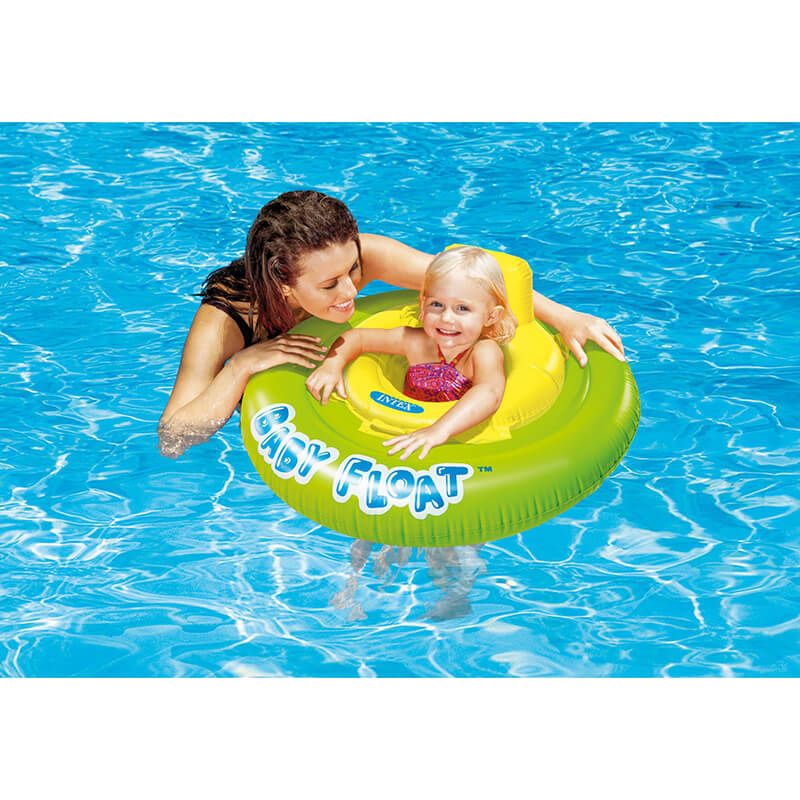 Intex Baby Float 76 cm Drijfband Leeftijd 1-2 jaar - Groen - Azzura Pool