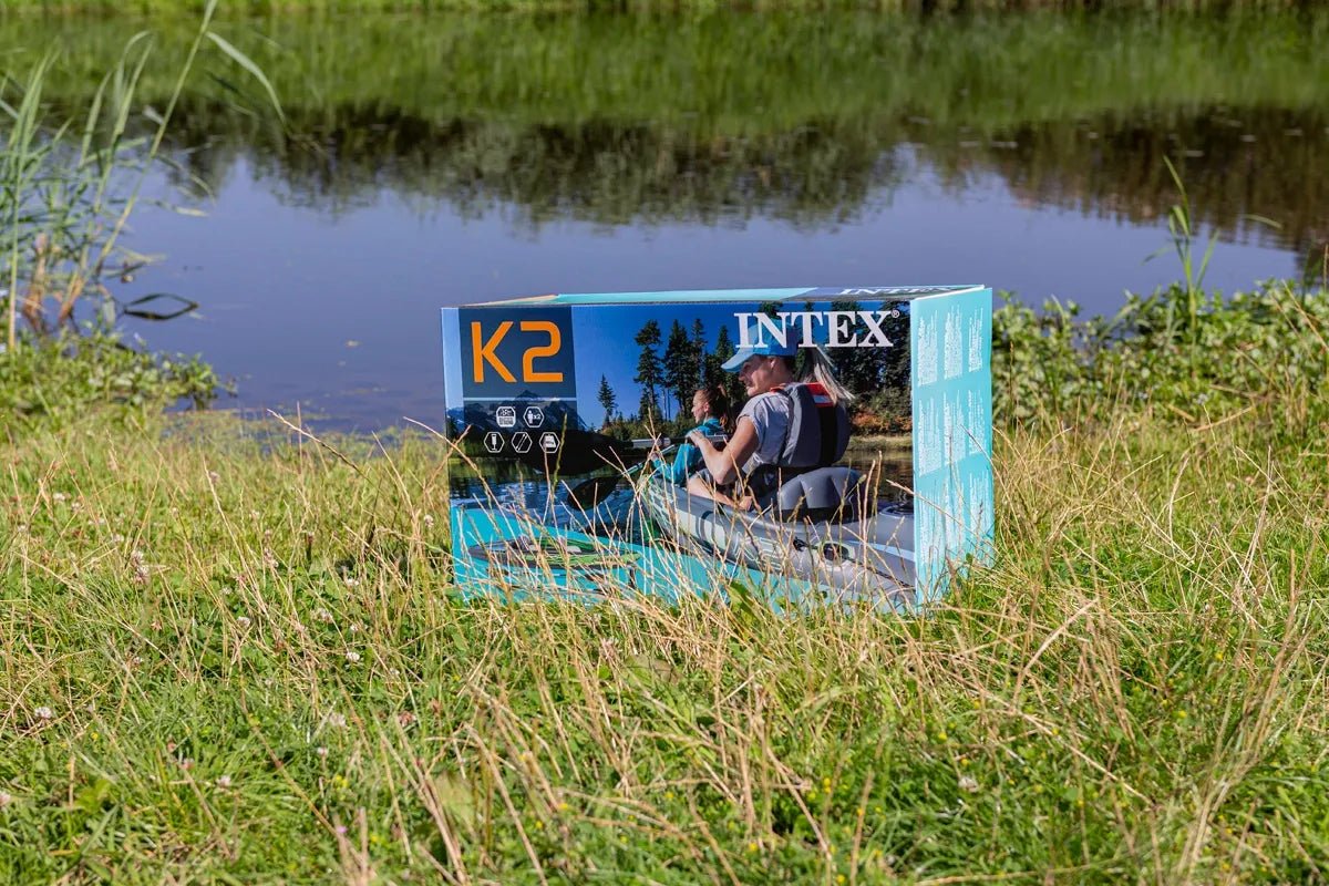 Intex Challenger K2 opblaasbare kajak - 2 personen - Azzura Pool
