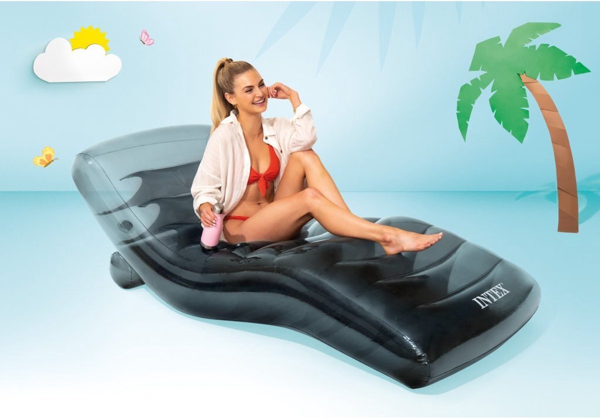 Intex Cool Grey Lounge (191 cm) - Azzura Pool