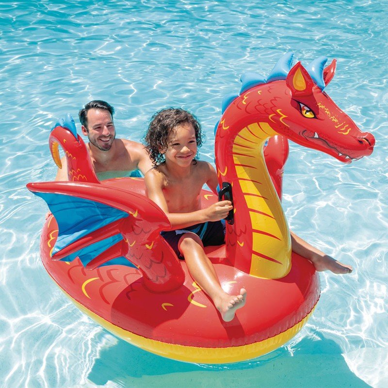 Intex Mystieke Draak Ride-on Boei 198 cm x 173 cm - Azzura Pool