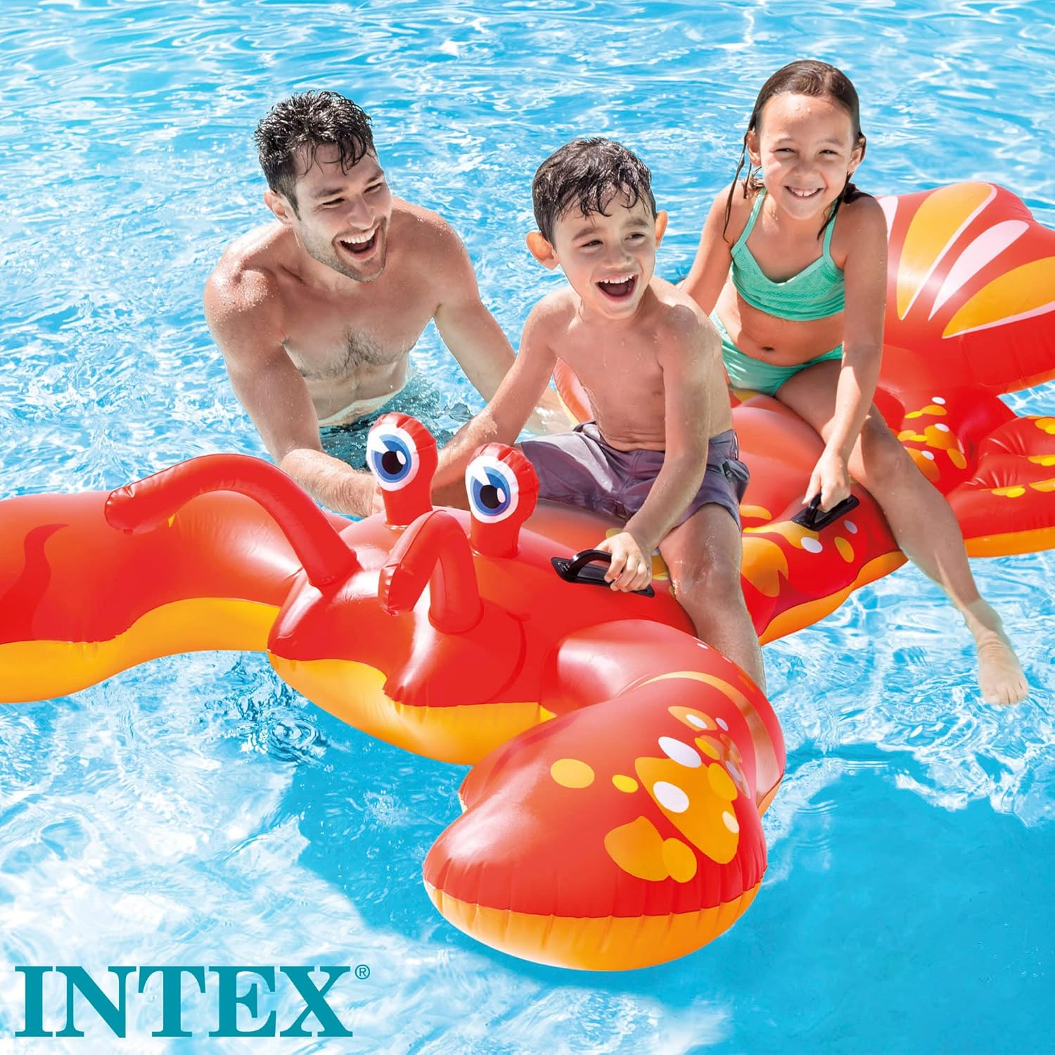 Intex opblaasbare Kreeft 213cm x 137cm - Azzura Pool