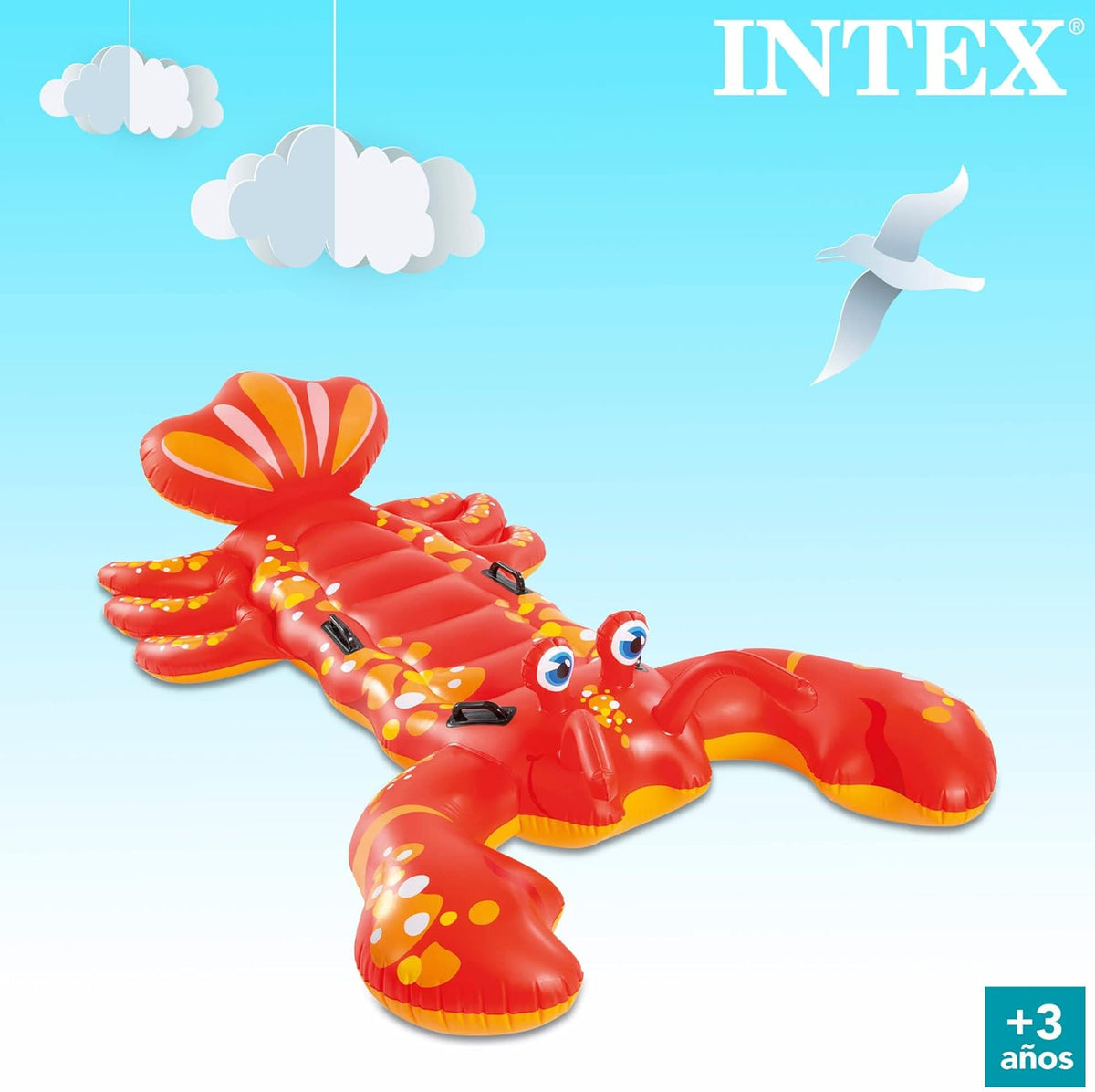 Intex opblaasbare Kreeft 213cm x 137cm - Azzura Pool