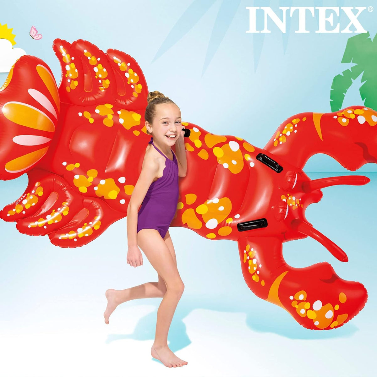 Intex opblaasbare Kreeft 213cm x 137cm - Azzura Pool