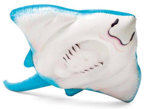 Intex Opblaasfiguur Realistische Rog - Blauw - Azzura Pool